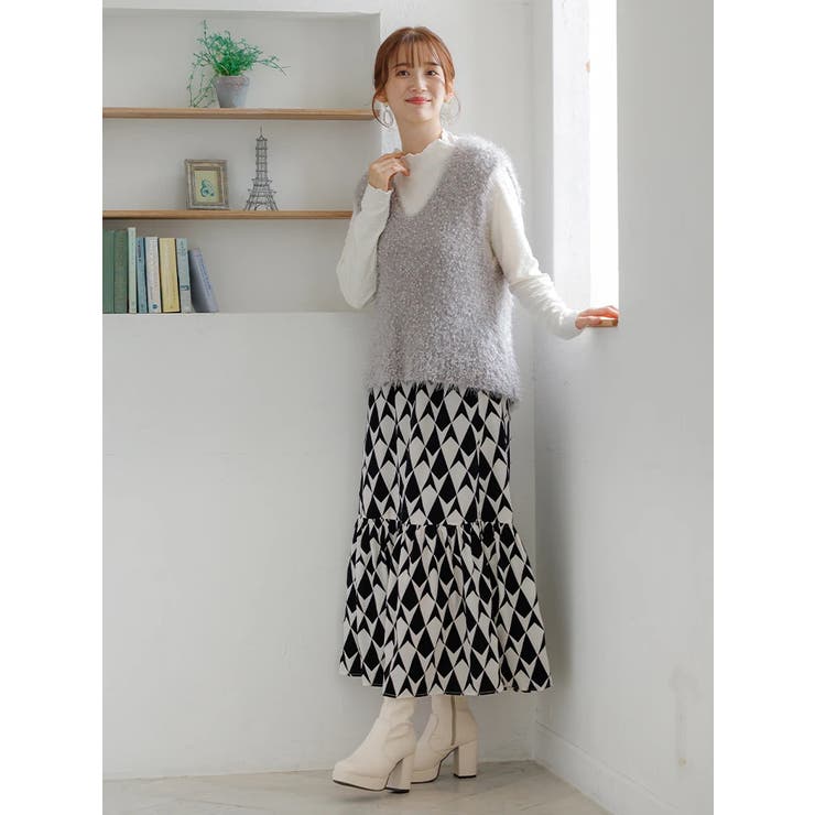 フクレジャガードボトルネックプルオーバー | LUDIC PARK | 詳細画像13 