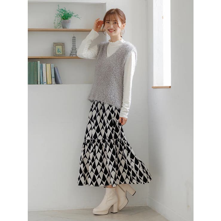 フクレジャガードボトルネックプルオーバー | LUDIC PARK | 詳細画像14 