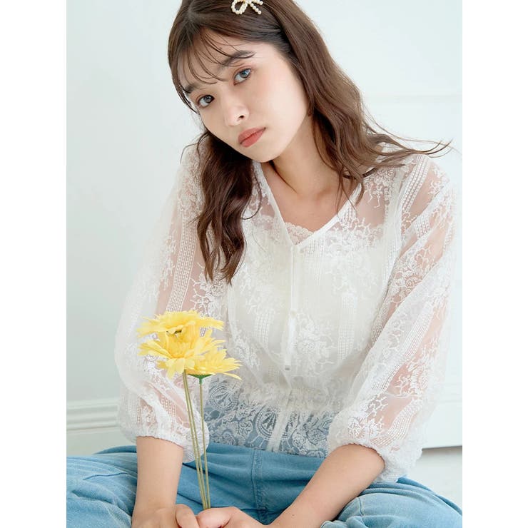 OzzCroce 薔薇刺繍ボレロ OzzCroce 薔薇刺繍ボレロ