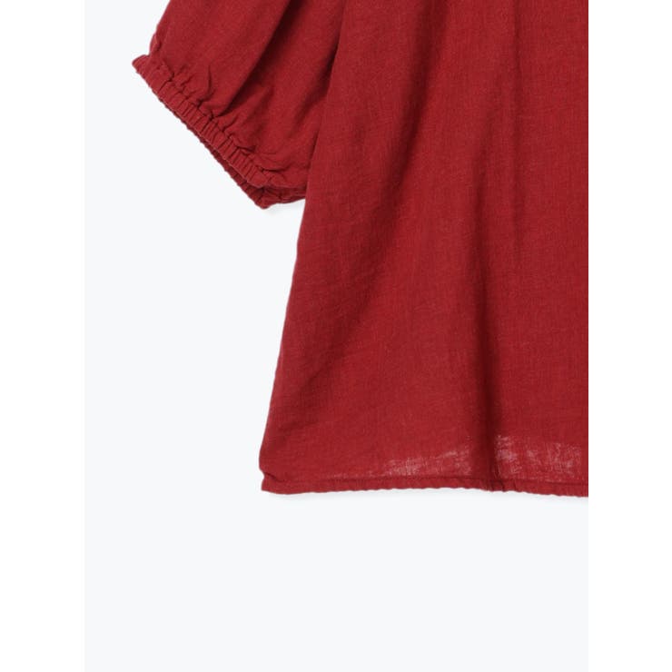 【オーガニックコットン100％】ボリューム袖ブラウス | LUDIC PARK | 詳細画像6 