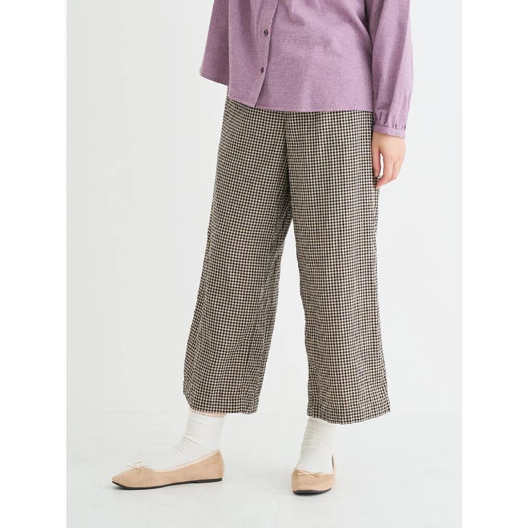 【オーガニックコットン100％】リラックスワイドパンツ | LUDIC PARK | 詳細画像2 