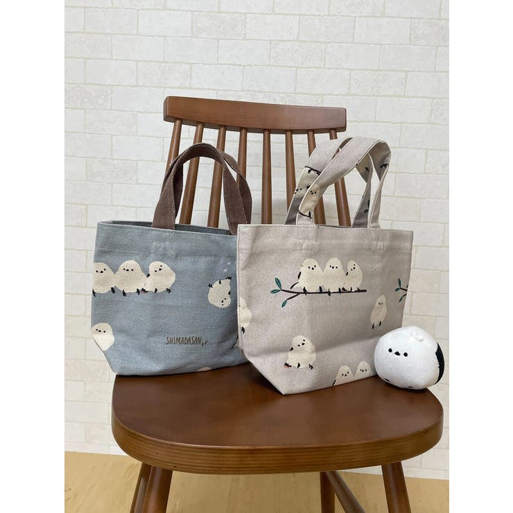 【しまえながのしまださん】ミニトートバッグ(マルチブルー) | LUDIC PARK | 詳細画像3 