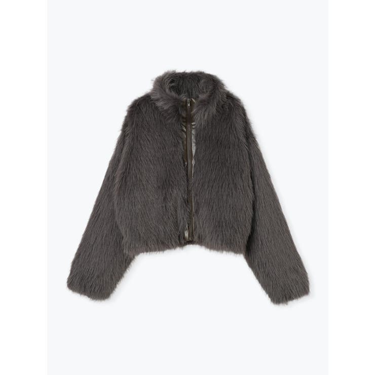 フェイクファーZIPジャケット[品番：PLMW0013179]｜LUDIC PARK（ル