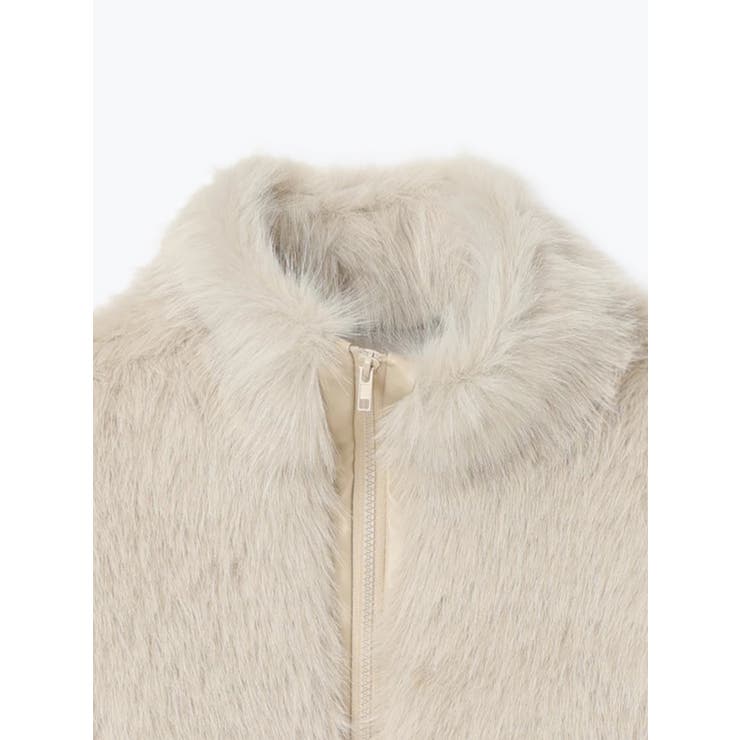 フェイクファーZIPジャケット[品番：PLMW0013179]｜LUDIC PARK（ル