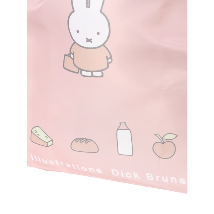 miffy ポケット付きエコバッグ ピンク【ミッフィー】 | LUDIC PARK | 詳細画像5 