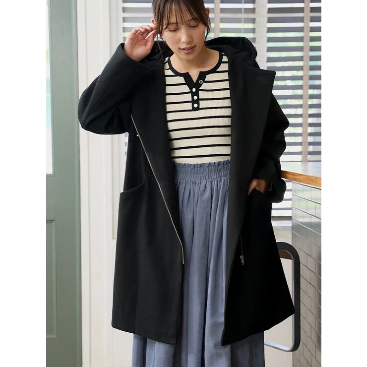 フード付きジップコート[品番：PLMW0013203]｜LUDIC PARK（ルディック