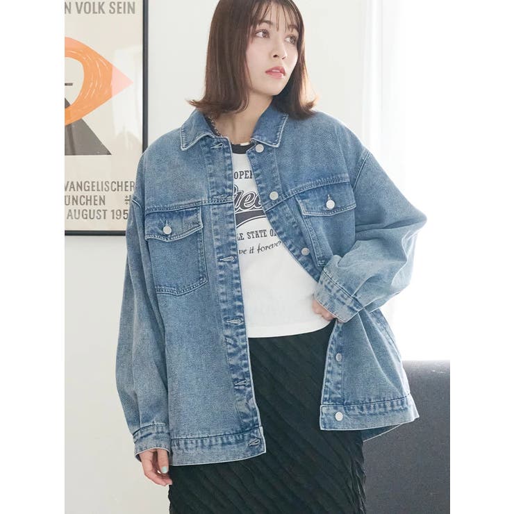 オーバーサイズデニムジャケット | LUDIC PARK | 詳細画像1 