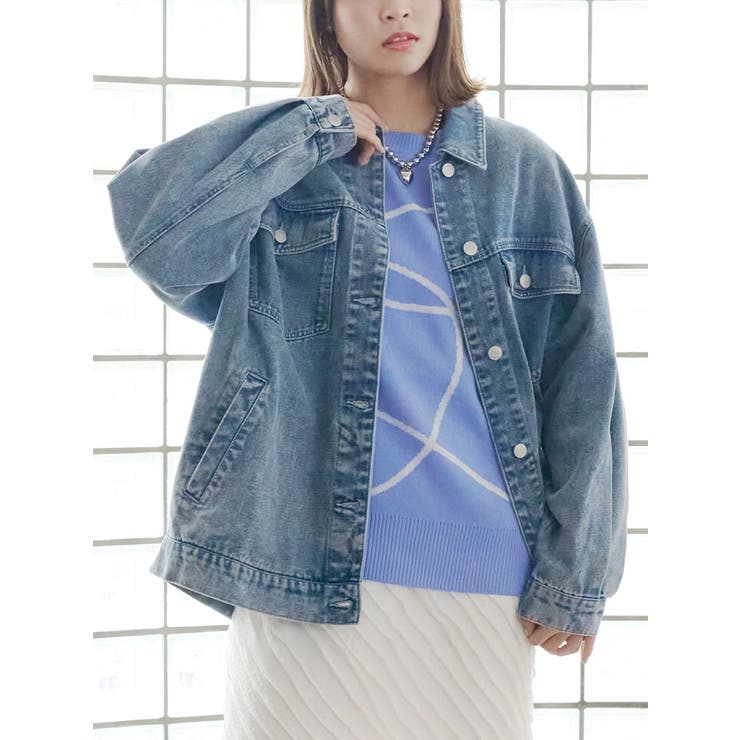 オーバーサイズデニムジャケット | LUDIC PARK | 詳細画像4 