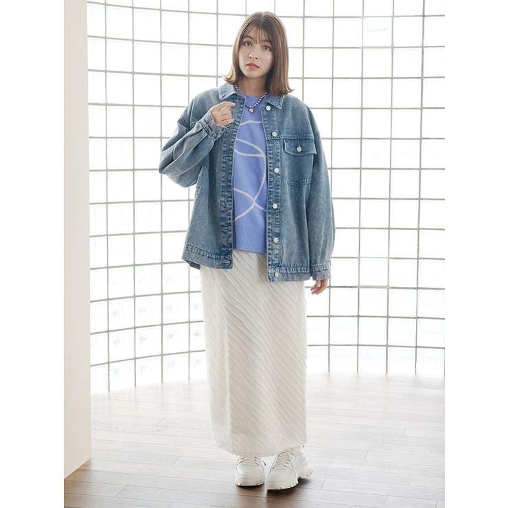 オーバーサイズデニムジャケット | LUDIC PARK | 詳細画像8 