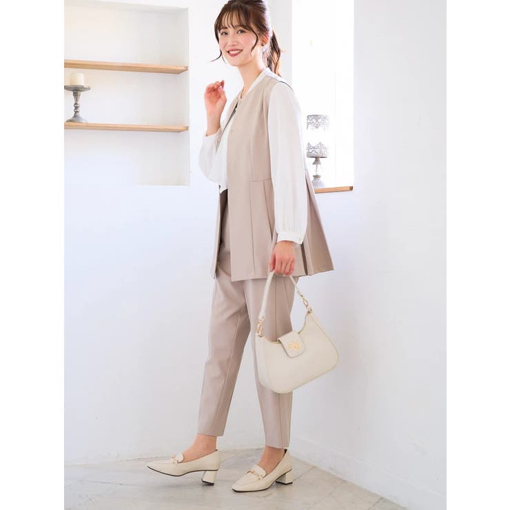 【ストレッチツイル】ペプラムベスト | LUDIC PARK | 詳細画像19 