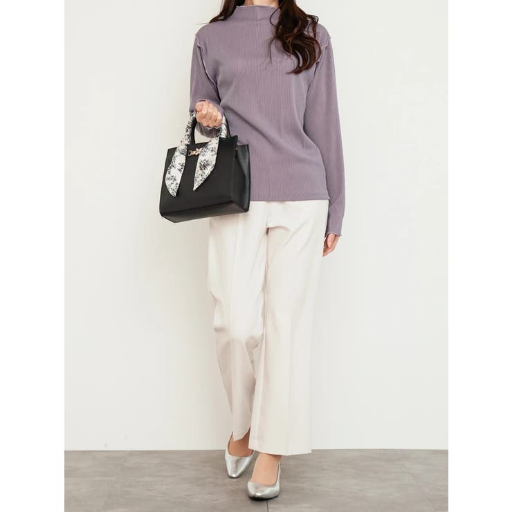 カットプリーツボトルネックトップス | LUDIC PARK | 詳細画像7 