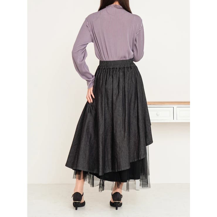 カットプリーツボトルネックトップス | LUDIC PARK | 詳細画像15 