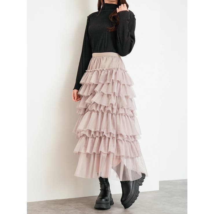 カットプリーツボトルネックトップス | LUDIC PARK | 詳細画像22 