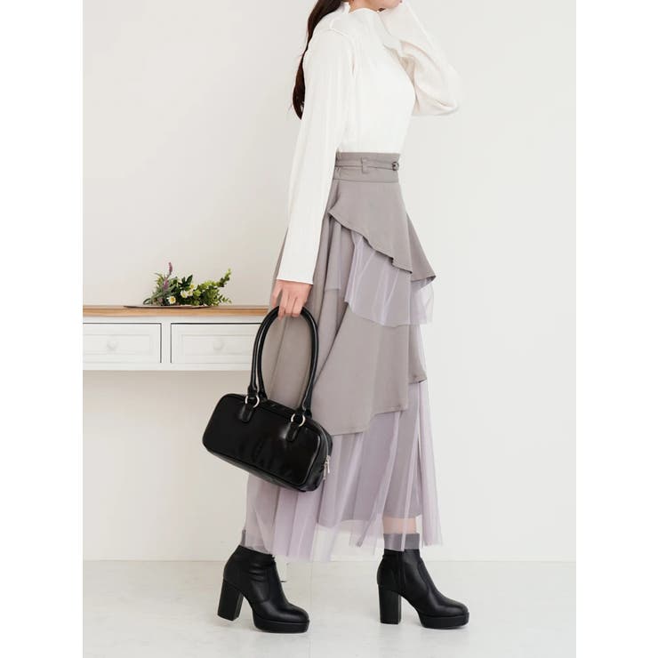 カットプリーツボトルネックトップス | LUDIC PARK | 詳細画像32 