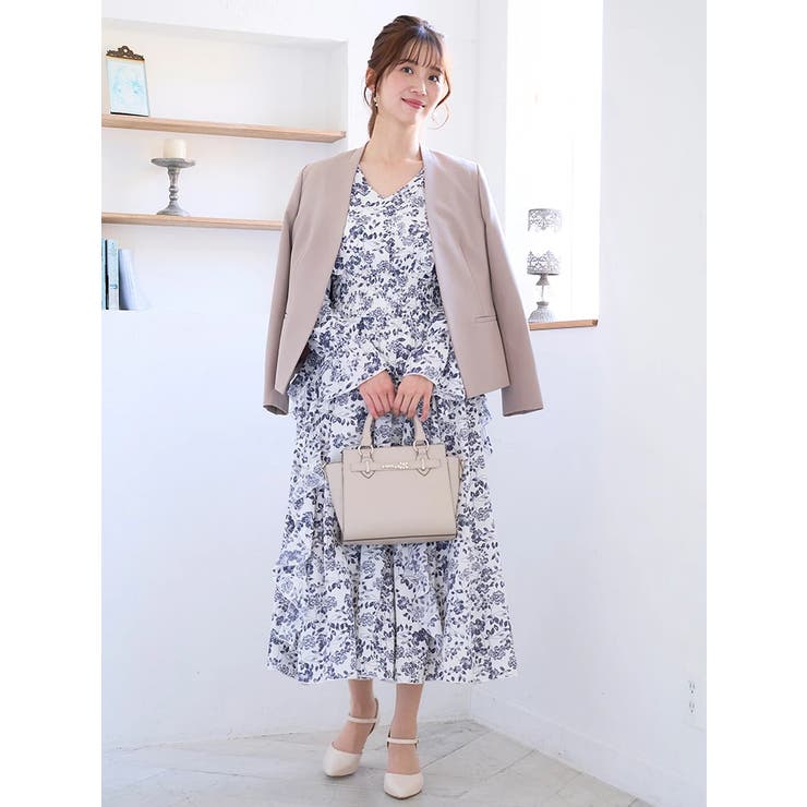 [2WAY]ビジュー付きフェイクレザーバッグ | LUDIC PARK | 詳細画像15 