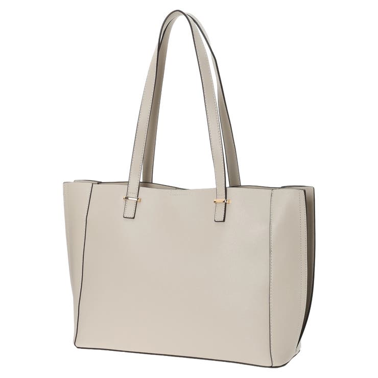 グレー | フェイクレザートートバッグ | LUDIC PARK