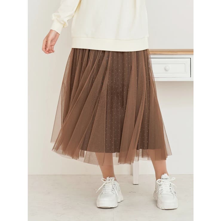 2/16まで！BRUNELLO CUCINELLI ベルト付き プリーツスカート 2/16まで！BRUNELLO CUCINELLI ベルト付き プリーツスカート
