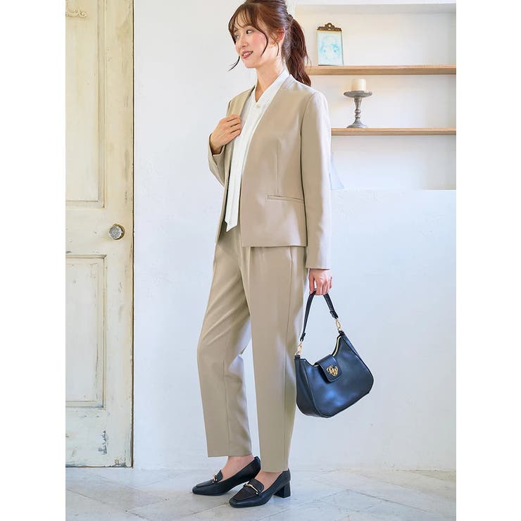 【Wクロス】ノーカラージャケット（セットアップ可） | LUDIC PARK | 詳細画像10 