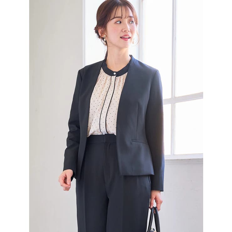 【Wクロス】ノーカラージャケット（セットアップ可） | LUDIC PARK | 詳細画像14 