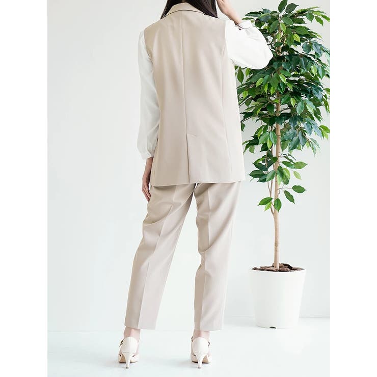 【Wクロス】テーラードベスト（セットアップ可） | LUDIC PARK | 詳細画像12 