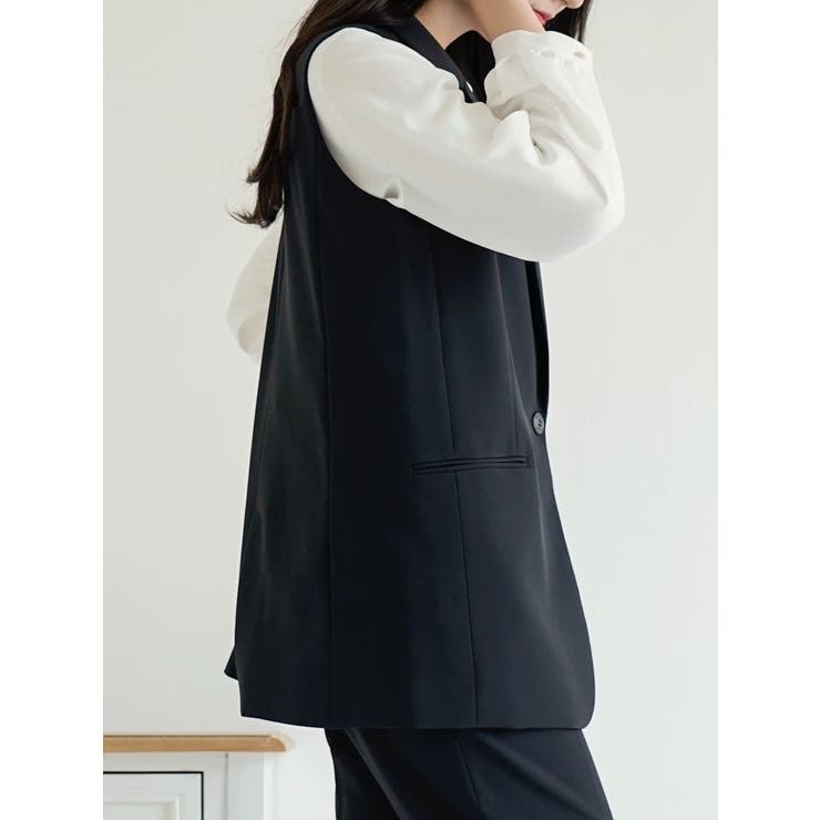 【Wクロス】テーラードベスト（セットアップ可） | LUDIC PARK | 詳細画像15 