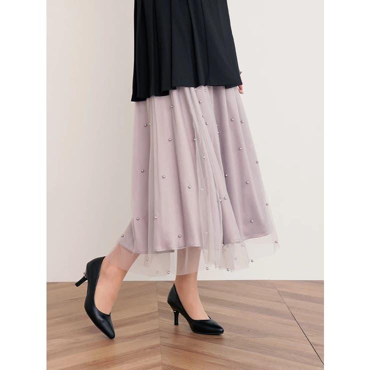 パール付きチュールロングスカート | LUDIC PARK | 詳細画像11 