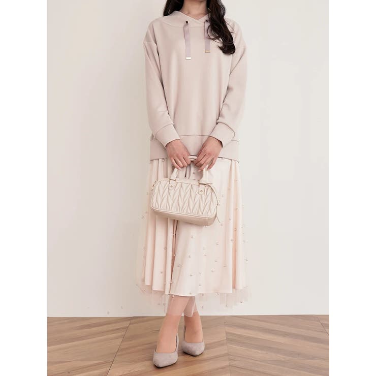 パール付きチュールロングスカート | LUDIC PARK | 詳細画像35 