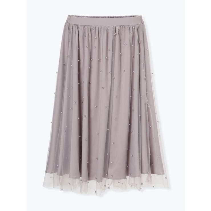 パール付きチュールロングスカート | LUDIC PARK | 詳細画像46 