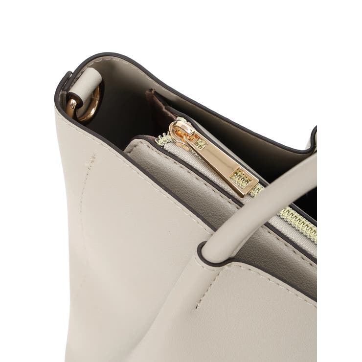 [2WAY]フェイクレザーボタントートバッグ | LUDIC PARK | 詳細画像13 