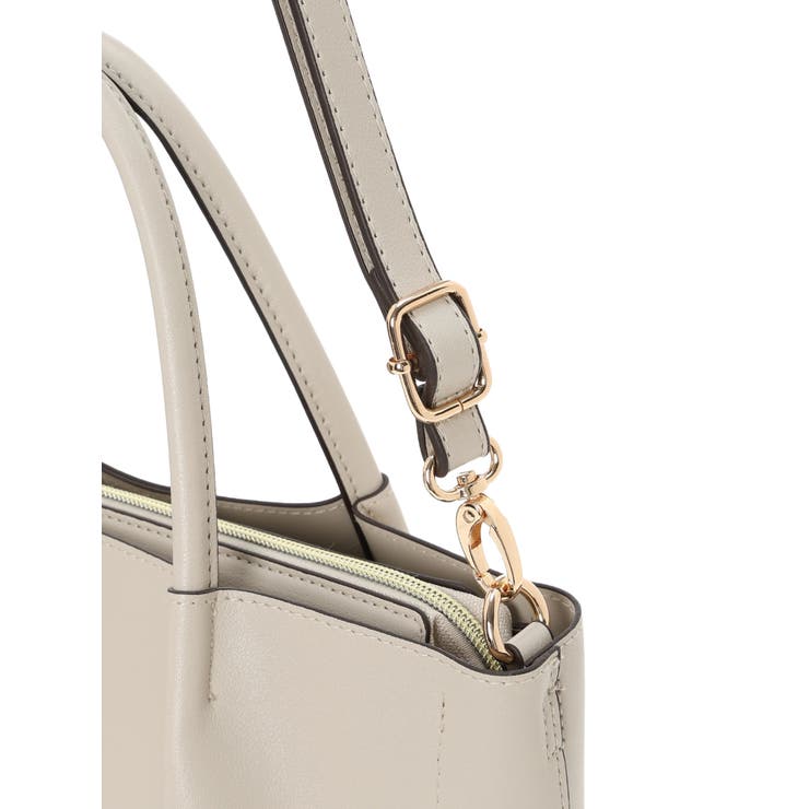 [2WAY]フェイクレザーボタントートバッグ | LUDIC PARK | 詳細画像15 