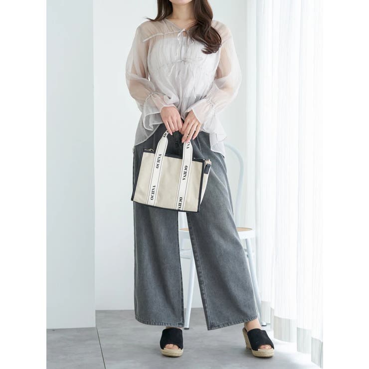 シャーリングリボンブラウス | LUDIC PARK | 詳細画像28 