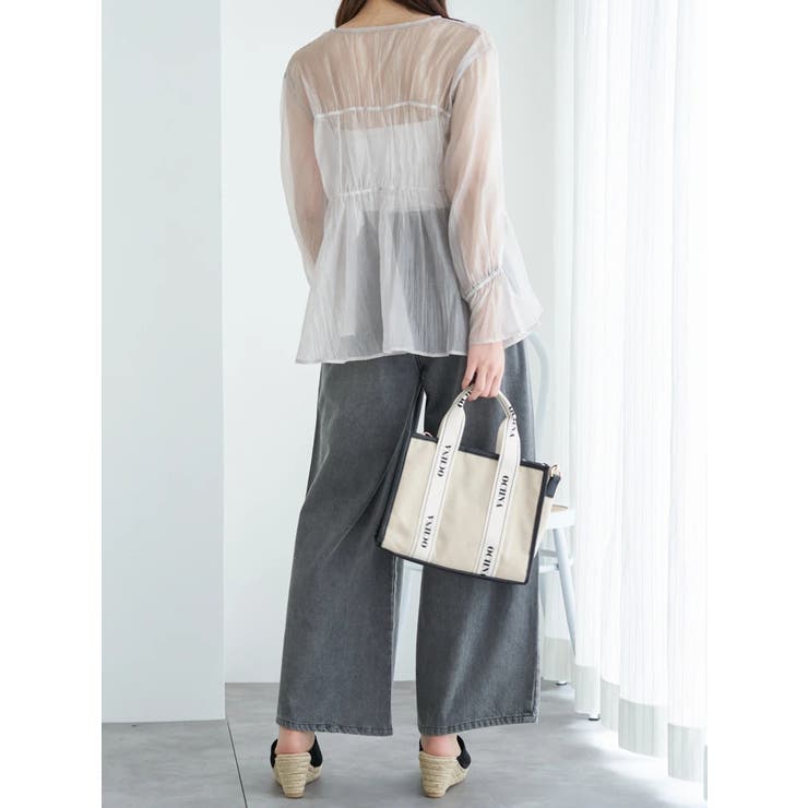 シャーリングリボンブラウス | LUDIC PARK | 詳細画像31 