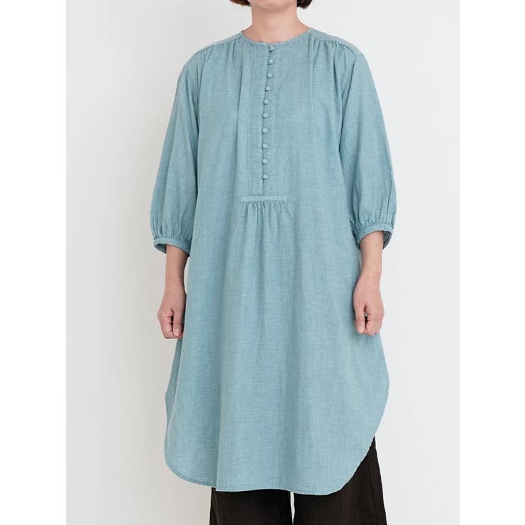 【オーガニックコットン100％】くるみボタンワンピース | LUDIC PARK | 詳細画像3 