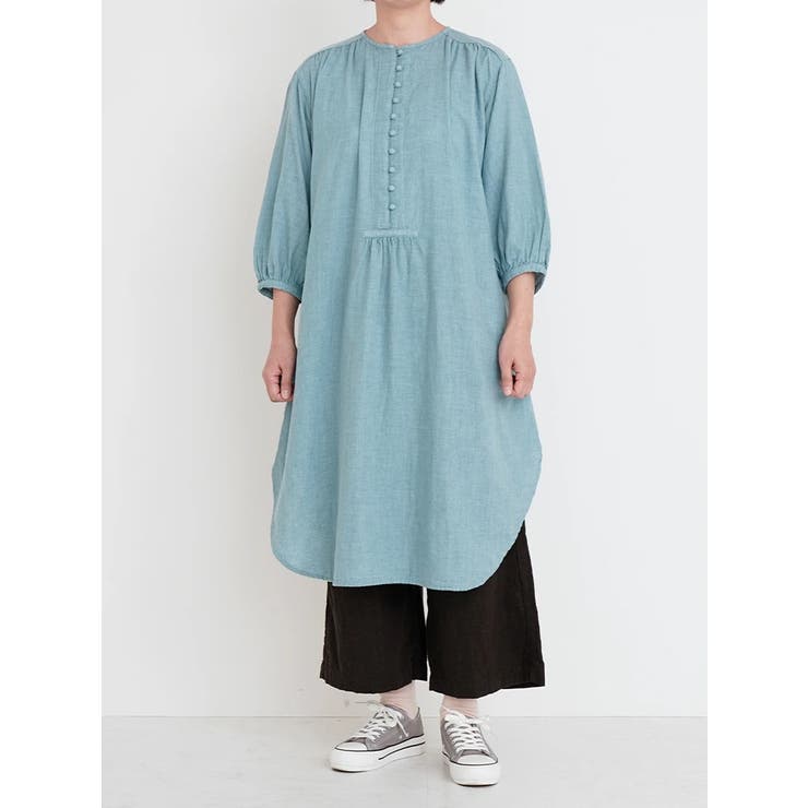 【オーガニックコットン100％】くるみボタンワンピース | LUDIC PARK | 詳細画像7 