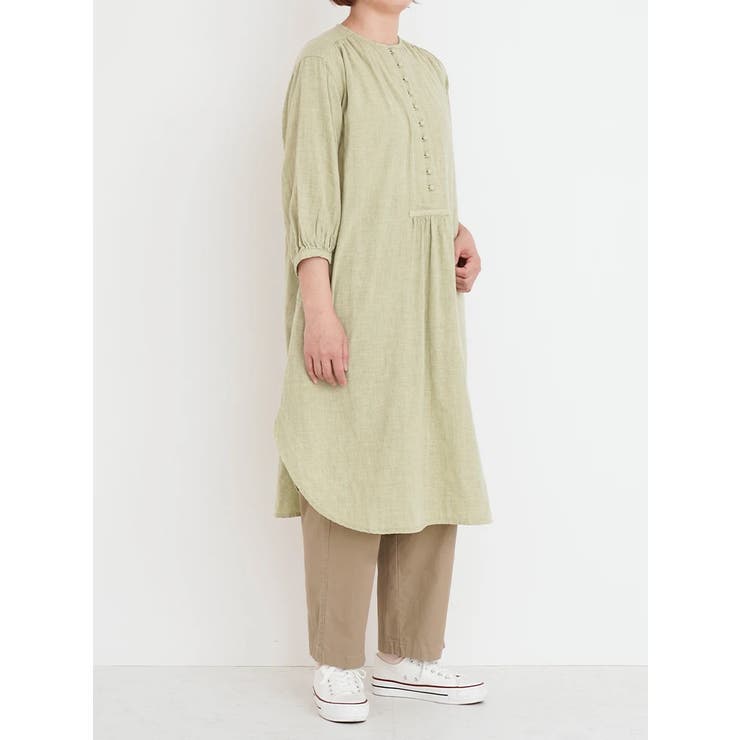 【オーガニックコットン100％】くるみボタンワンピース | LUDIC PARK | 詳細画像16 