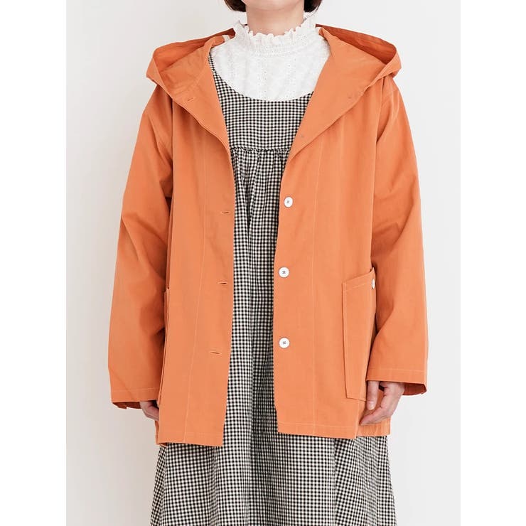 オレンジ | フーデッドマリンジャケット | LUDIC PARK