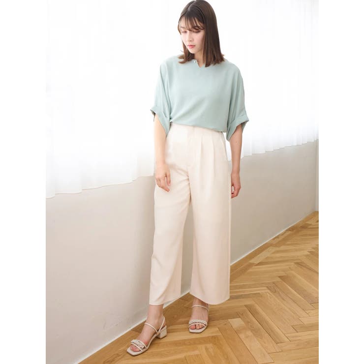 【Wクロス】タックワイドパンツ | LUDIC PARK | 詳細画像29 