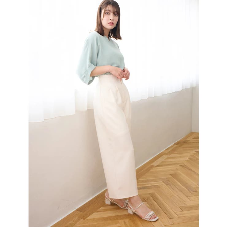 【Wクロス】タックワイドパンツ | LUDIC PARK | 詳細画像31 