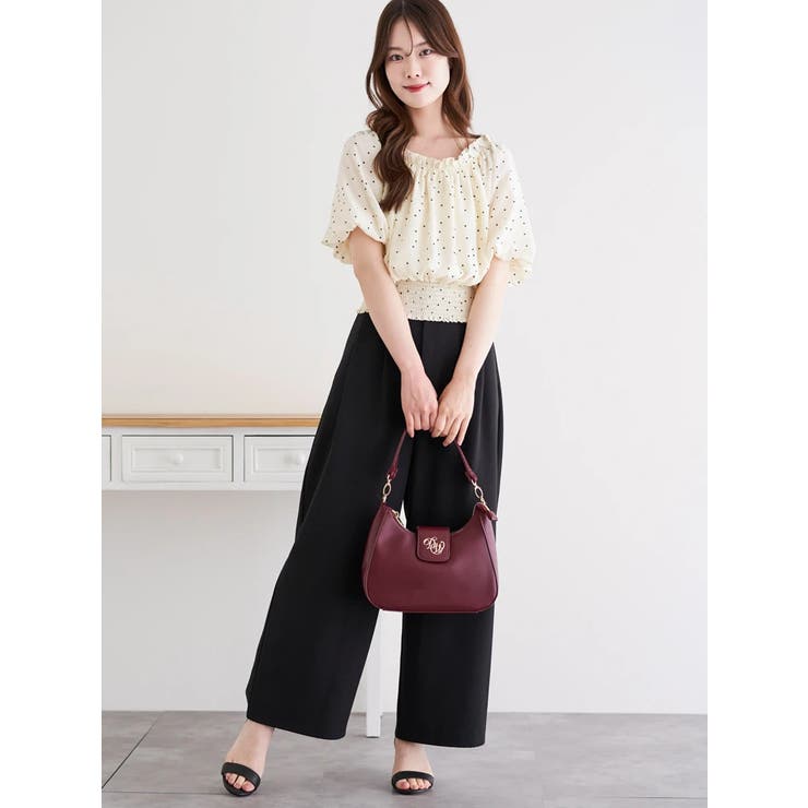 【Wクロス】タックワイドパンツ | LUDIC PARK | 詳細画像40 