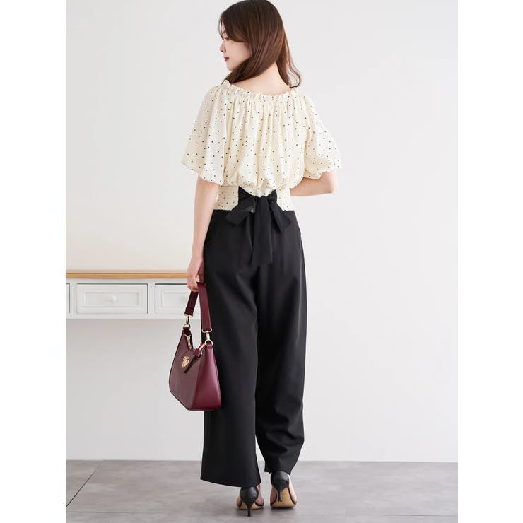 【Wクロス】タックワイドパンツ | LUDIC PARK | 詳細画像42 