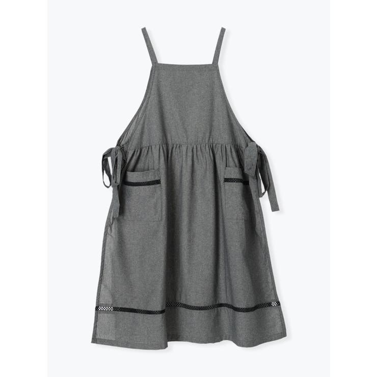 【正規逆輸入品】 裾ハシゴレースエプロンワンピース[品番：PLMW0013884]｜LUDIC One Piece