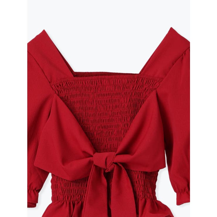 無地シャーリングリボンブラウス | LUDIC PARK | 詳細画像26 