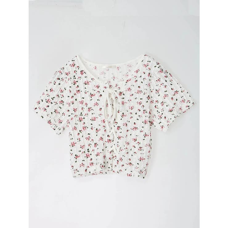 小花柄 レースアッププルオーバー | LUDIC PARK | 詳細画像20 