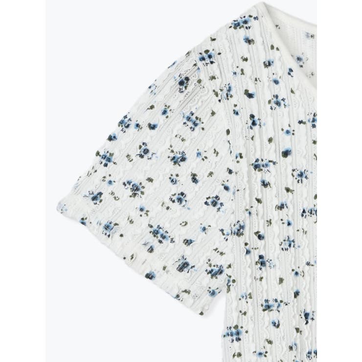 小花柄 レースアッププルオーバー | LUDIC PARK | 詳細画像23 