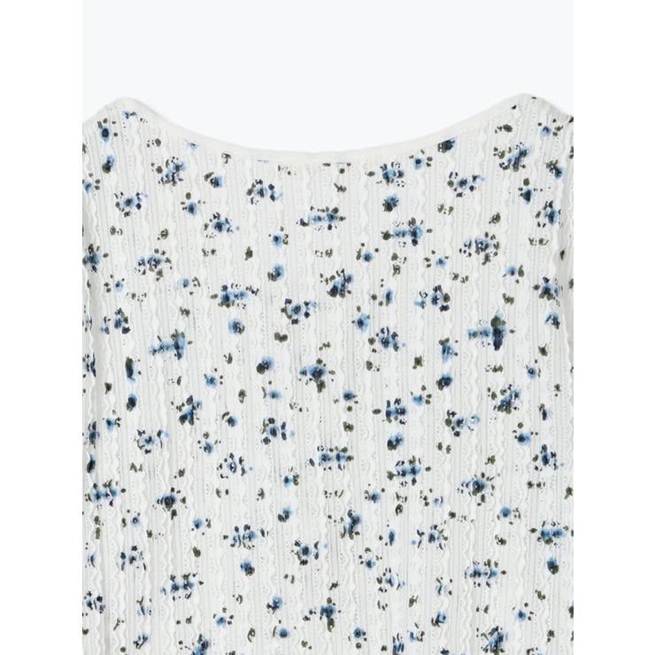 小花柄 レースアッププルオーバー | LUDIC PARK | 詳細画像25 