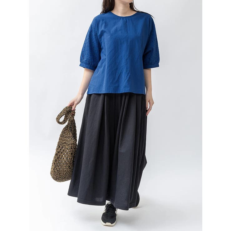 袖刺繍ブラウス | LUDIC PARK | 詳細画像2 