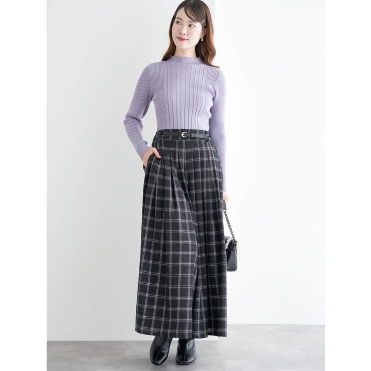 ランダムリブボトルネックニットトップス | LUDIC PARK | 詳細画像3 