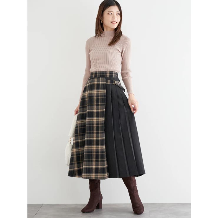 ランダムリブボトルネックニットトップス | LUDIC PARK | 詳細画像20 