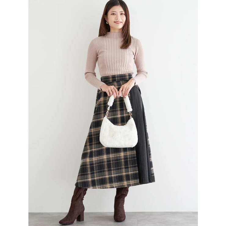 ランダムリブボトルネックニットトップス | LUDIC PARK | 詳細画像21 