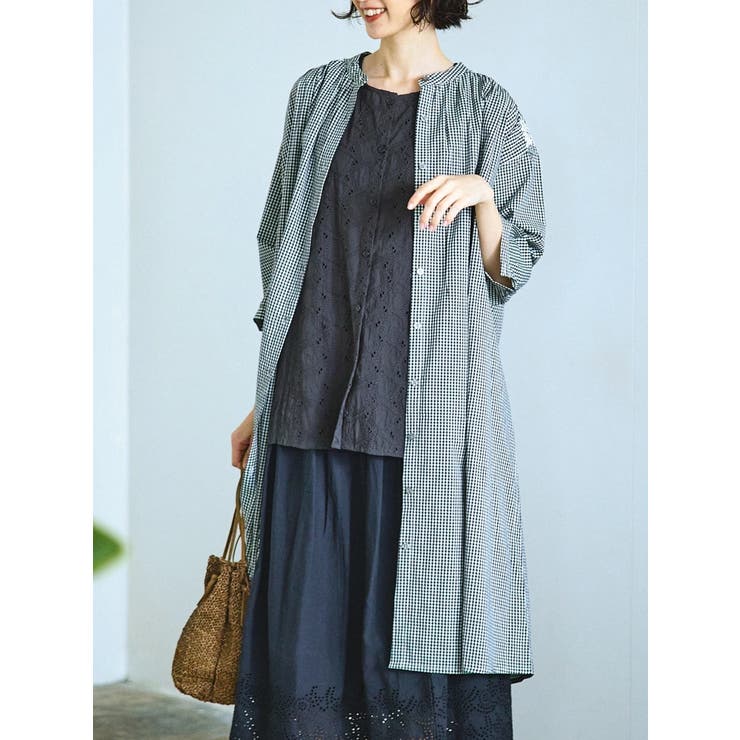 ヨーク刺繍ワンピース[品番：PLMW0014284]｜LUDIC PARK（ルディック